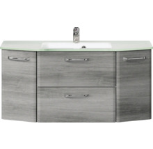 Waschtischunterschrank mit Waschbecken und Armatur