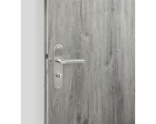 Innentür mit Drückergarnitur aus Metall