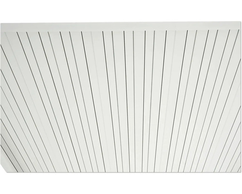 Plafond avec panneaux en bois