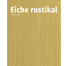 Rustikale Eiche mit matter Oberfläche