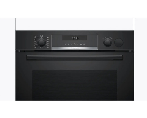 Bosch Backofen mit Drehknöpfen und Digitalanzeige