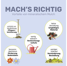 Mineralischer Mulch Diabas 8-16 mm 25 kg