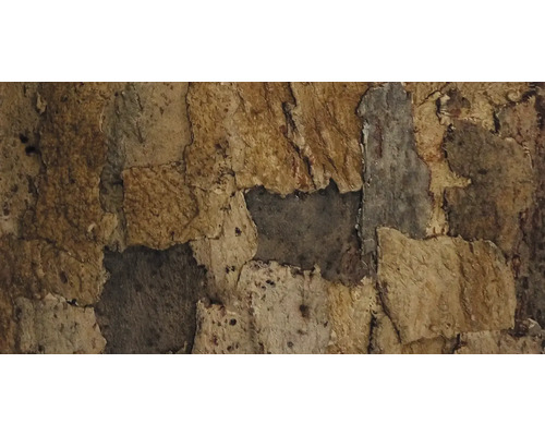 Nahaufnahme einer Korkwandverkleidung