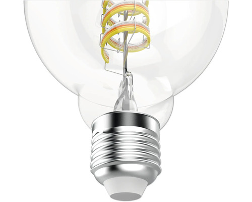 Ampoule avec culot E27 et technologie LED