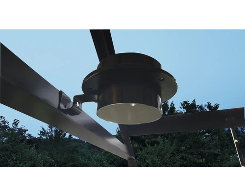 Nahaufnahme einer montierten Pavillonleuchte