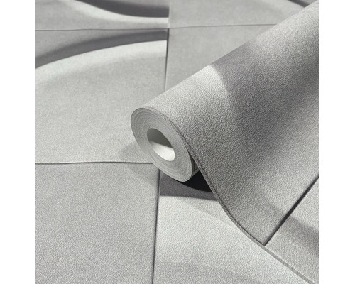 Rouleau de papier peint en relief avec motif ondulé