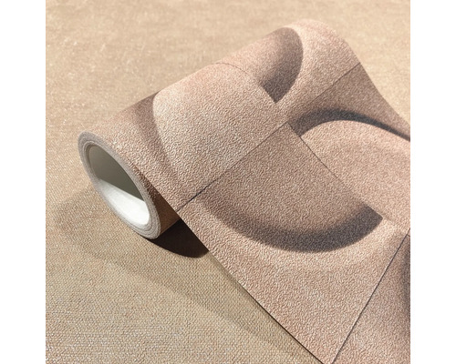 Rolle geprägte Vinyltapete mit geometrischem Muster