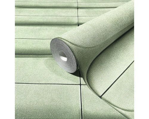 Rouleau de papier peint gaufré avec motif géométrique