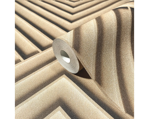 Rouleau de papier peint avec motif géométrique