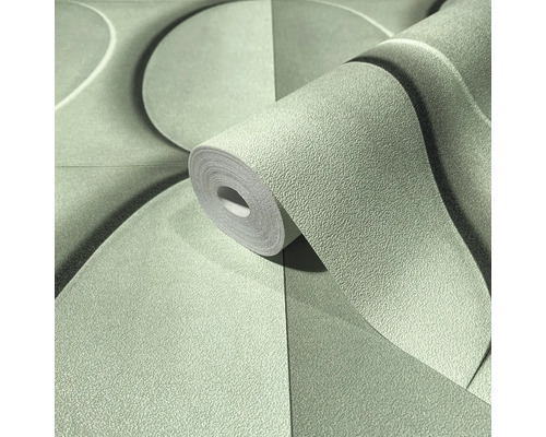 Rouleau de papier peint gaufré avec motif géométrique