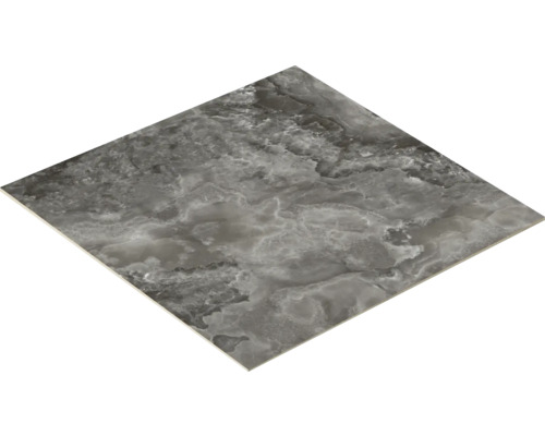 Carreau de sol gris aspect marbre