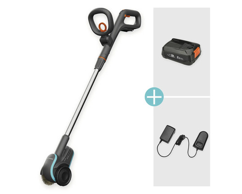 Akku-Fugenbürste mit Akku und Ladegerät