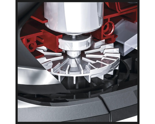 Innenansicht einer Motor-Turbinen-Einheit