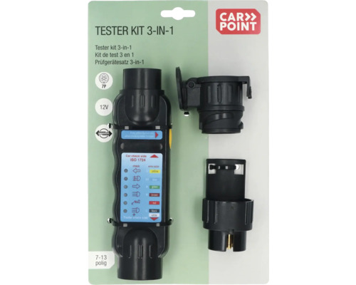 3-in-1 Prüfgerätesatz zum Testen von Anhängeranschlüssen