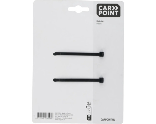Carpoint Kabelbinder aus Kunststoff, zwei Stück
