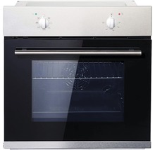 Four encastrable avec porte en verre et boutons rotatifs
