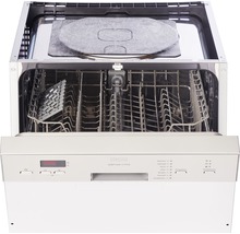 Cuisine complète Held Möbel avec appareils Mailand 390 cm blanc haute brillance démontée variante réversible 637.1.6210