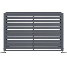 Sichtschutzzaun aus Lamellen für den Aussenbereich