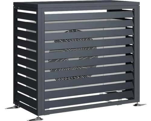 Klimaanlagenverkleidung mit Lamellenstruktur