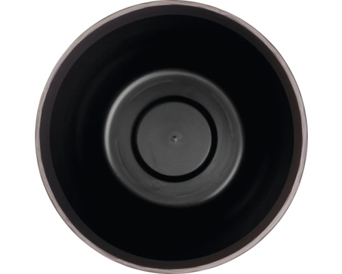 Innenansicht eines Pflanzgefäßes aus Kunststoff