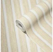 Vliestapete 39109-7 Elements II Holzpaneel beige
