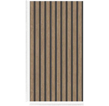 Vliestapete 39109-8 Elements II Holzpaneel braun