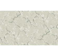 Papier peint à motif floral