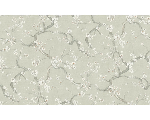 Papier peint à motif floral