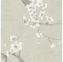 Papier peint à motif floral