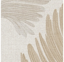 Gros plan d''un papier peint texturé avec motif de feuilles