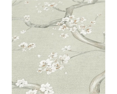Gros plan d''un papier peint à motifs floraux pour la décoration murale