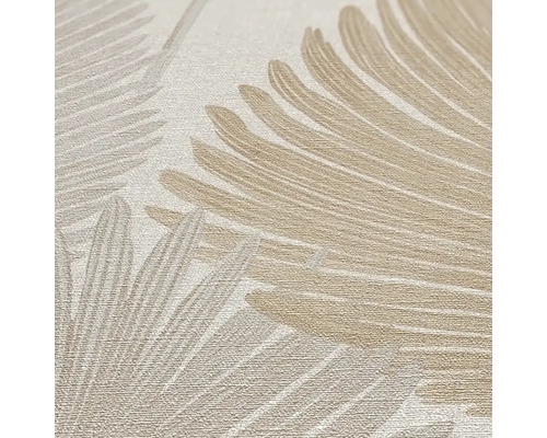 Papier peint à motif végétal