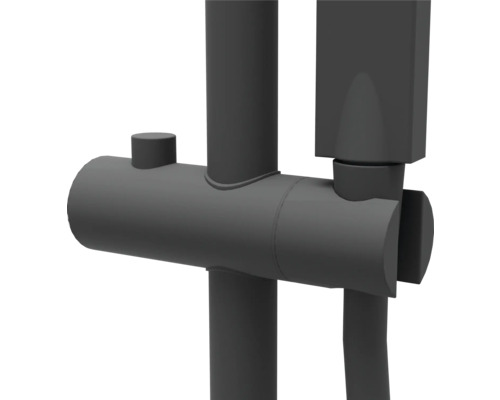 Vue détaillée d''un robinet de douche