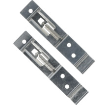 Pinces pour plaque d'immatriculation pour plaque 520 mm x 110 mm pour remorque pack = 2 pces
