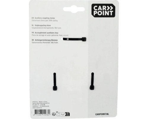 Anhängerkupplung Klemme mit Feder