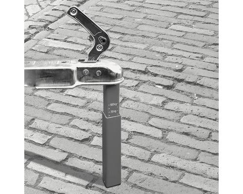 Attelage de remorque avec indicateur de charge d''appui intégré pour remorques