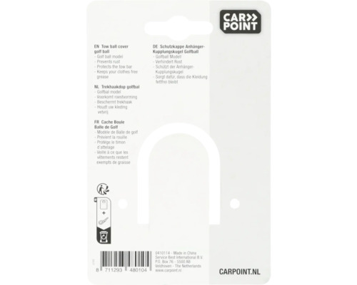 Anhängerkupplung Schutz Golfball Modell