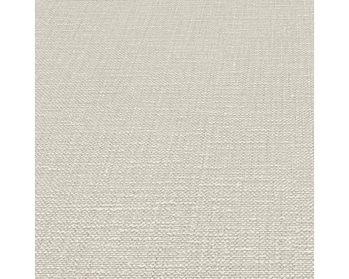 Nahaufnahme einer hellen Textiltapete mit feiner Struktur