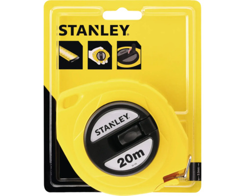 Stanley Rollbandmaß mit einer Länge von 20 Metern in Verpackung