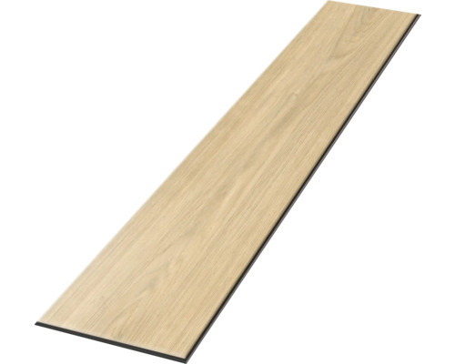 Einzelne helle Laminatdiele für den Innenbereich