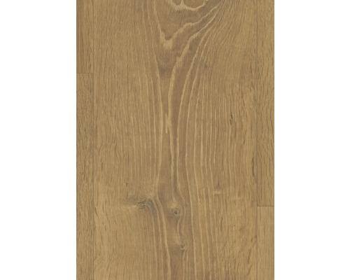 Gros plan d'un sol stratifié aspect bois.