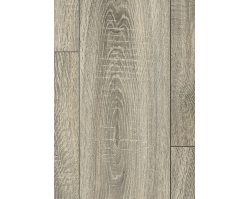 Gros plan d'un sol stratifié aspect bois