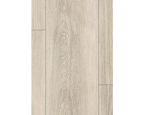 Helle Laminatbodenplatten mit Holzstruktur