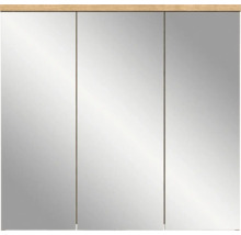 Armoire de toilette à trois portes pour la salle de bains