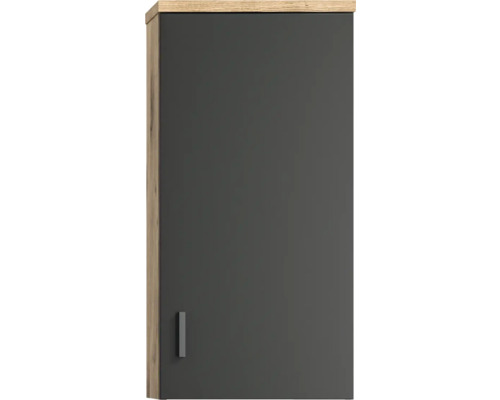 Armoire suspendue avec une porte et une poignée
