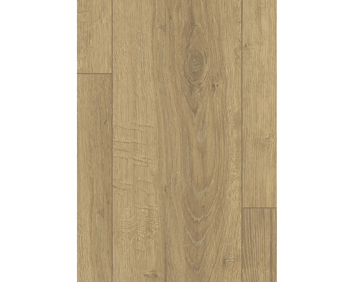 Gros plan d''un sol stratifié aspect bois