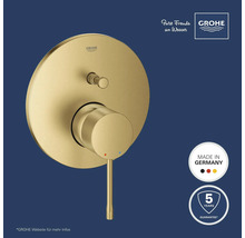 GROHE Badewannenarmatur Unterputz ESSENCE cool sunrise gebürstet 24058GN1
