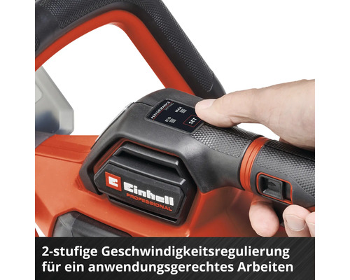 Einhell Professional Heckenschere mit Geschwindigkeitsregulierung