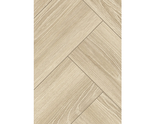 Holzboden im Fischgrätmuster