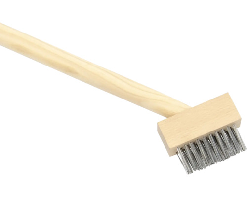 Drahtbürste mit Holzgriff